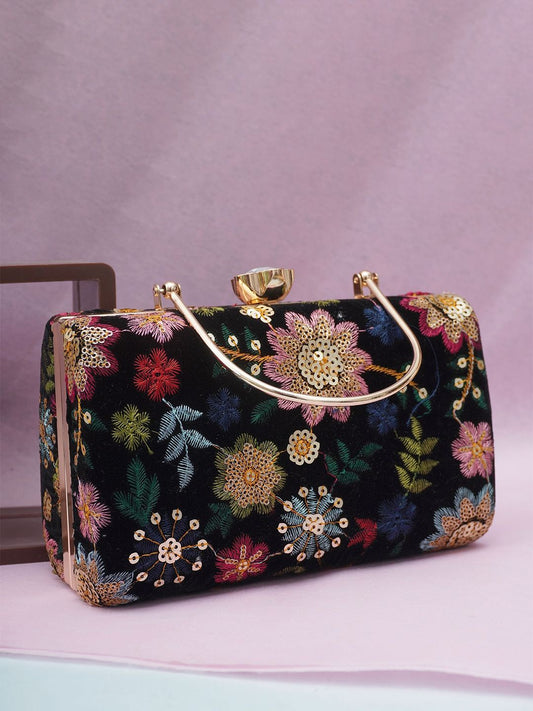 For The Beautiful You Clutches - Black
