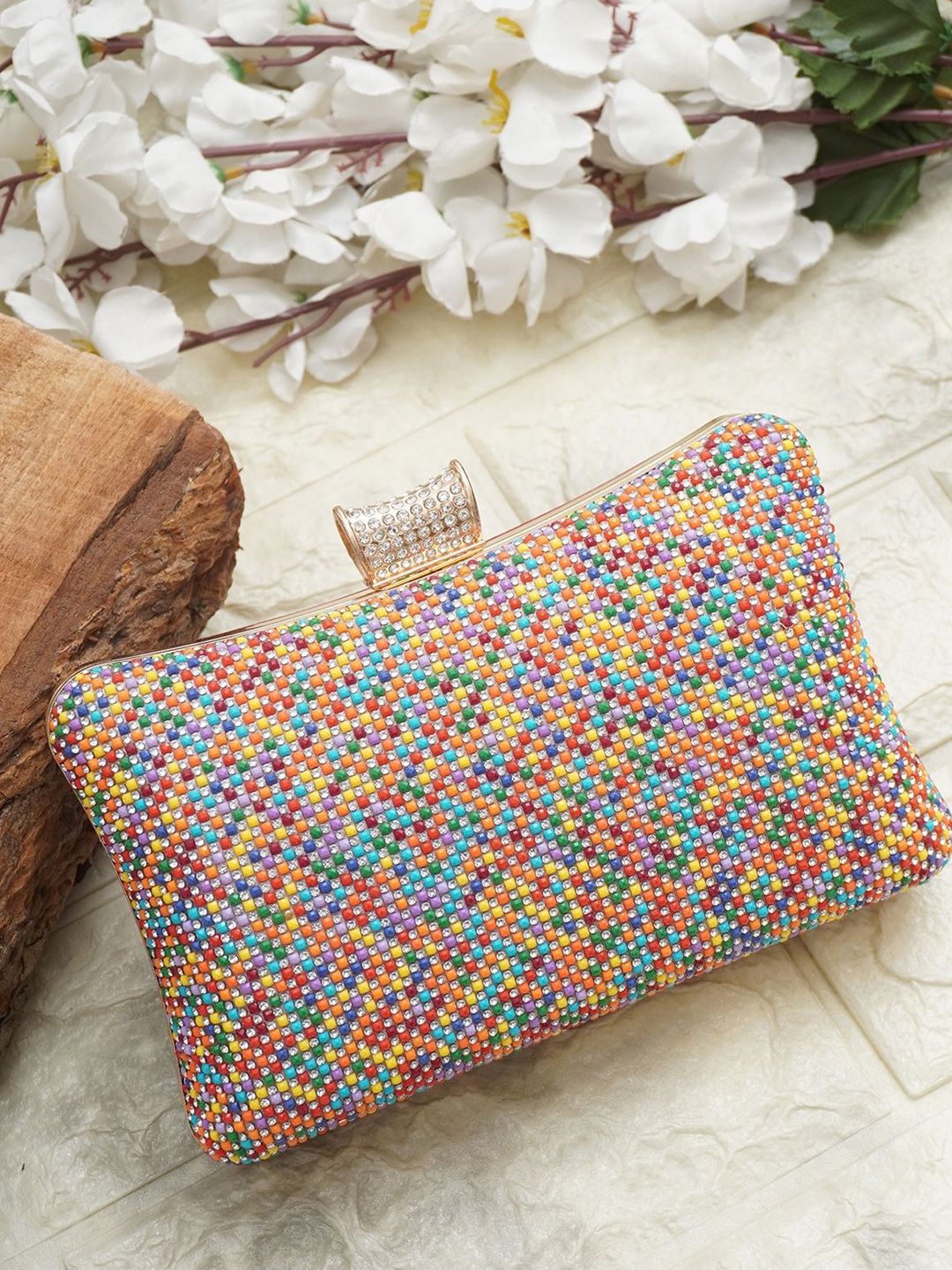 For The Beautiful You Clutches - Gold