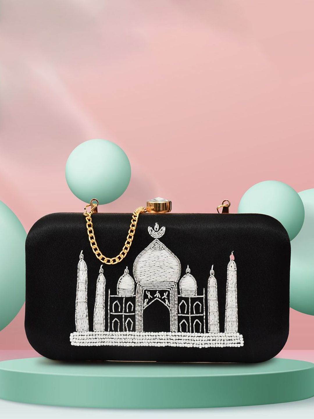 For The Beautiful You Clutches - Black