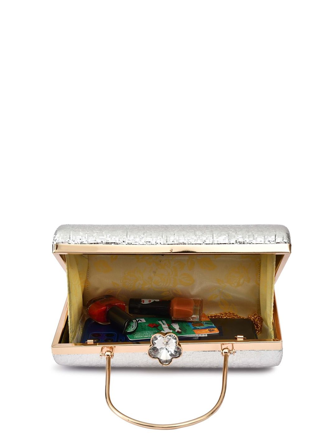 For The Beautiful You Clutches - Silver - view 5