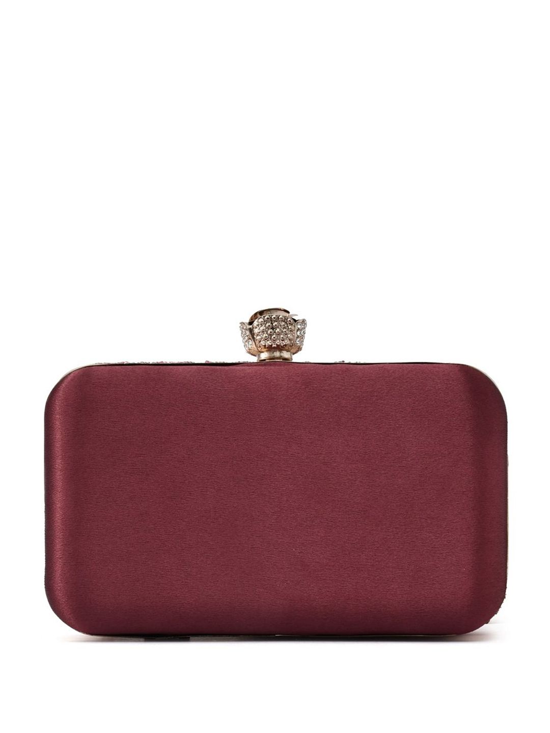 For The Beautiful You Clutches - Maroon - view 3