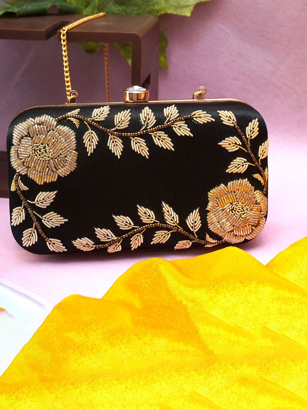 For The Beautiful You Clutches - Black