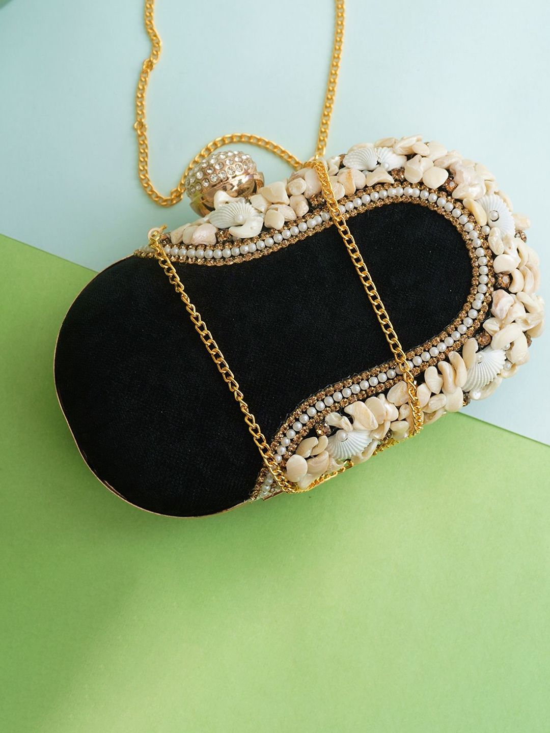 For The Beautiful You Clutches - Black