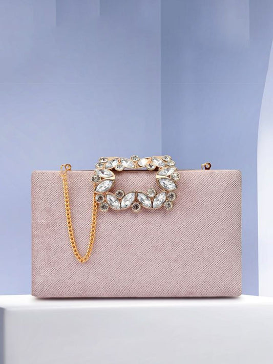 For The Beautiful You Clutches - Nude