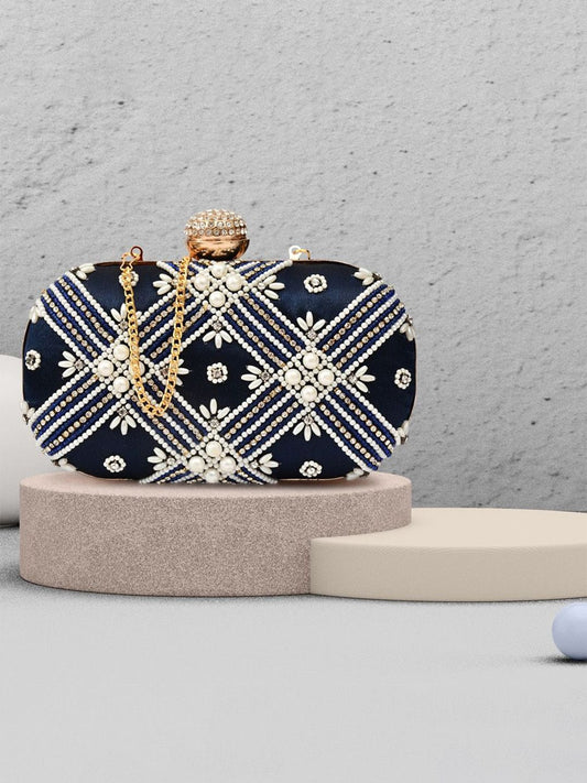 For The Beautiful You Clutches - Blue