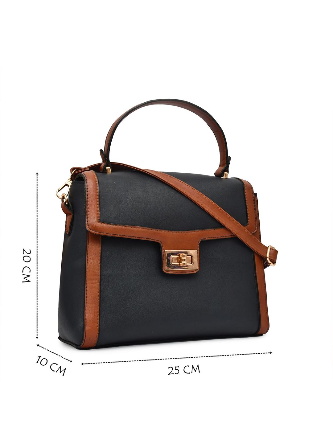 For The Beautiful You Handbags - Navy Blue - view 7