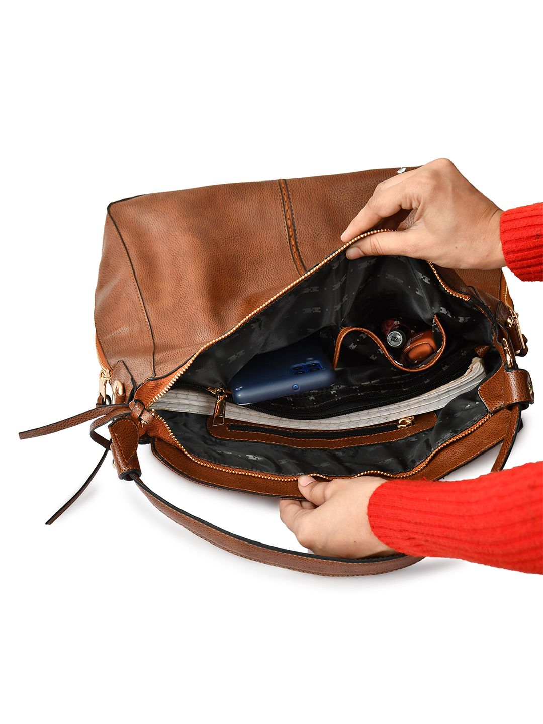 For The Beautiful You Handbags - Tan - view 5