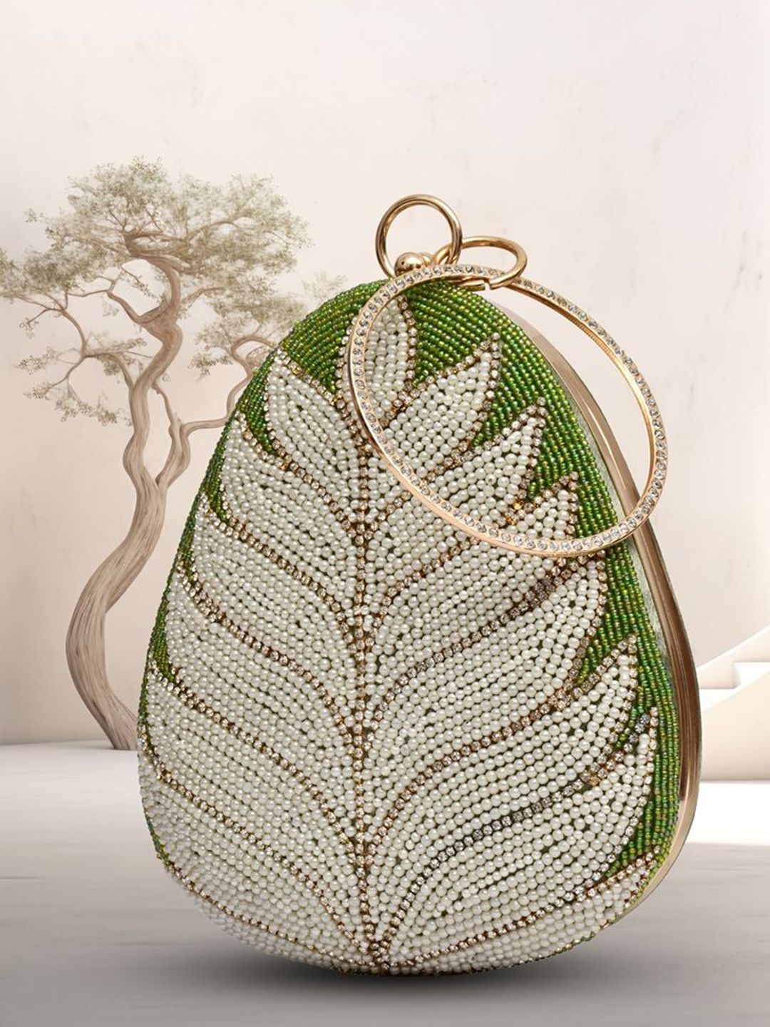 For The Beautiful You Clutches - Green