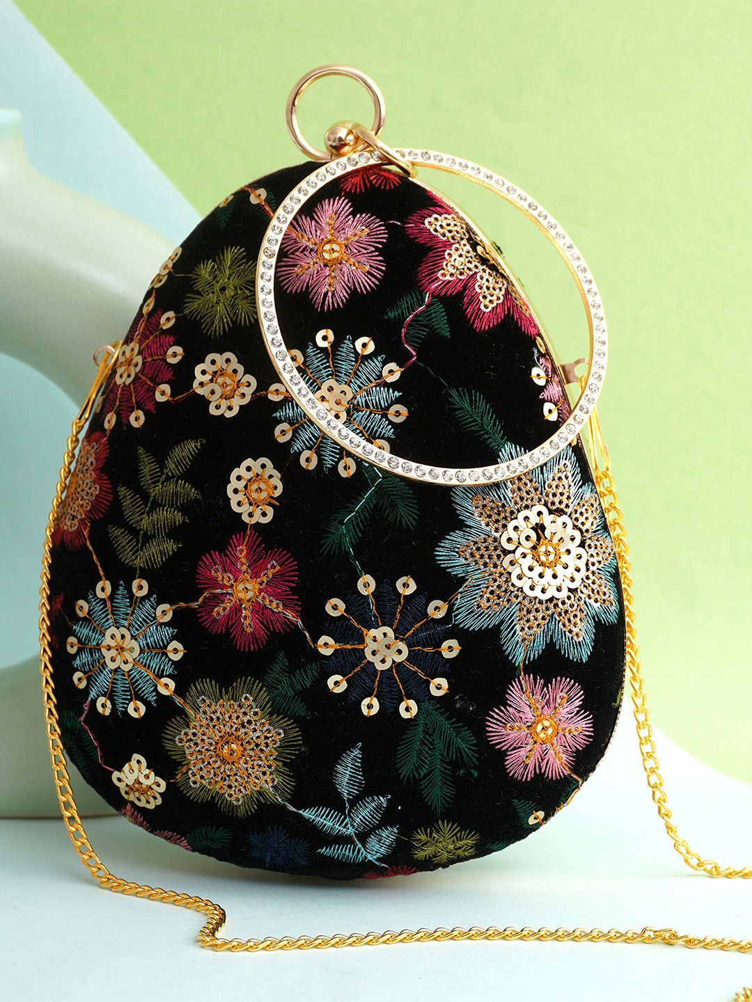 For The Beautiful You Clutches - Black