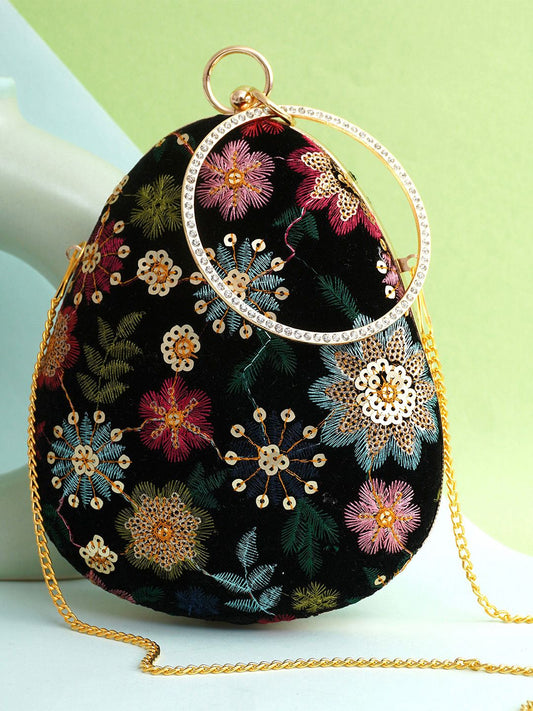 For The Beautiful You Clutches - Black