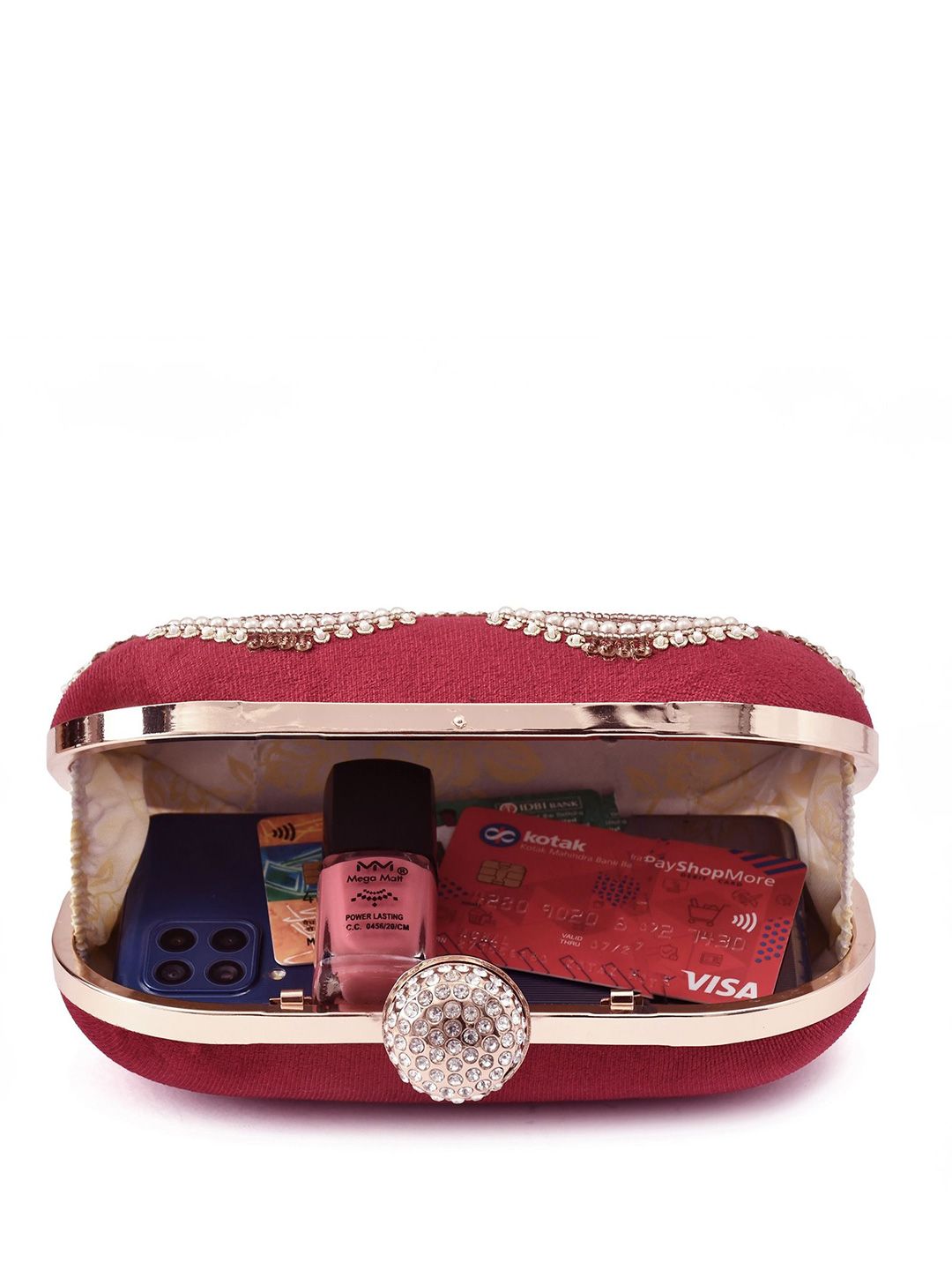 For The Beautiful You Clutches - Red - view 5