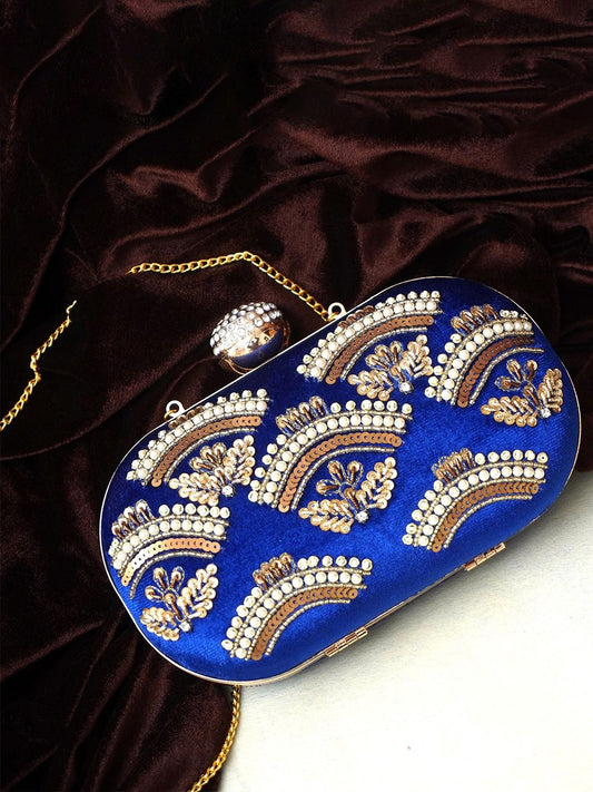 For The Beautiful You Clutches - Blue