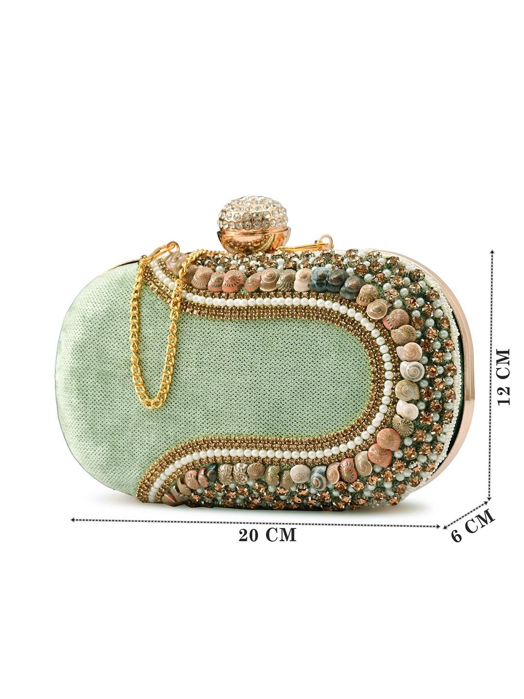 For The Beautiful You Clutches - Green - view 7