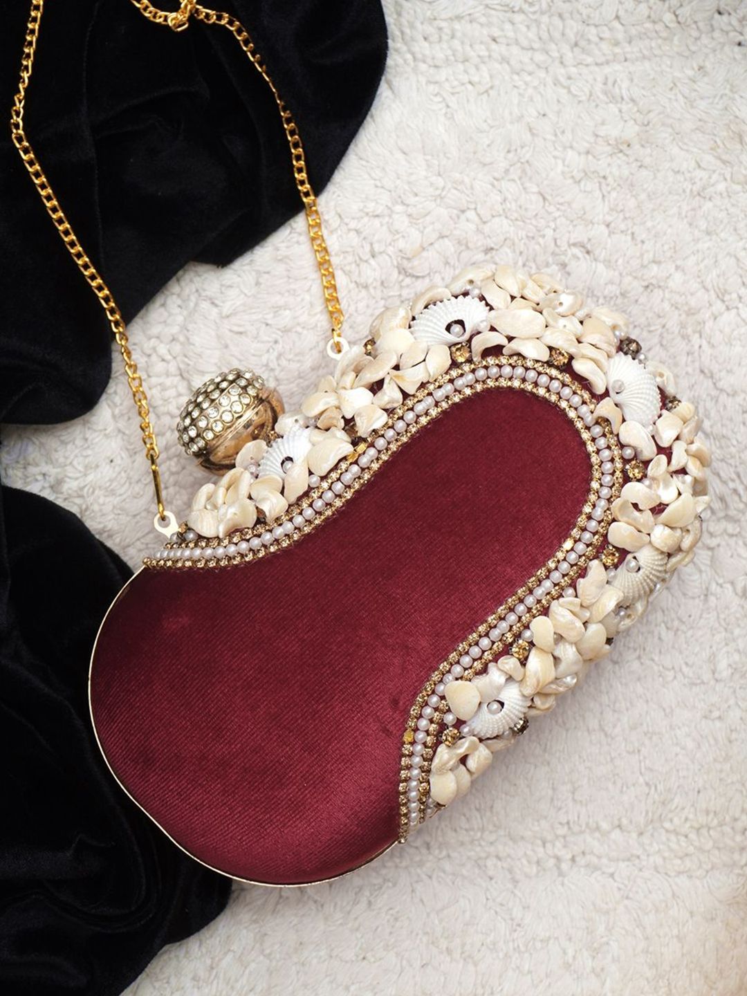 For The Beautiful You Clutches - Red