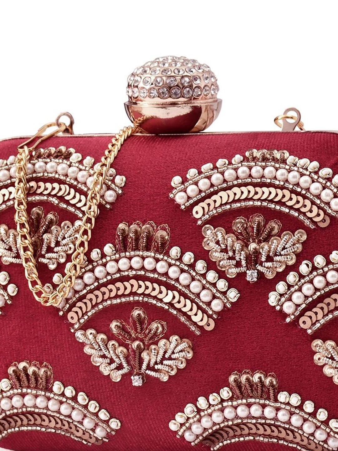 For The Beautiful You Clutches - Red - view 6