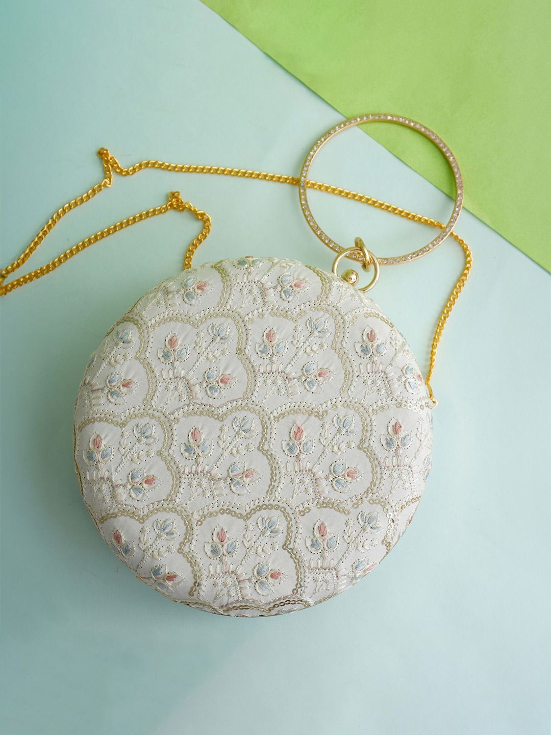 For The Beautiful You Clutches - White