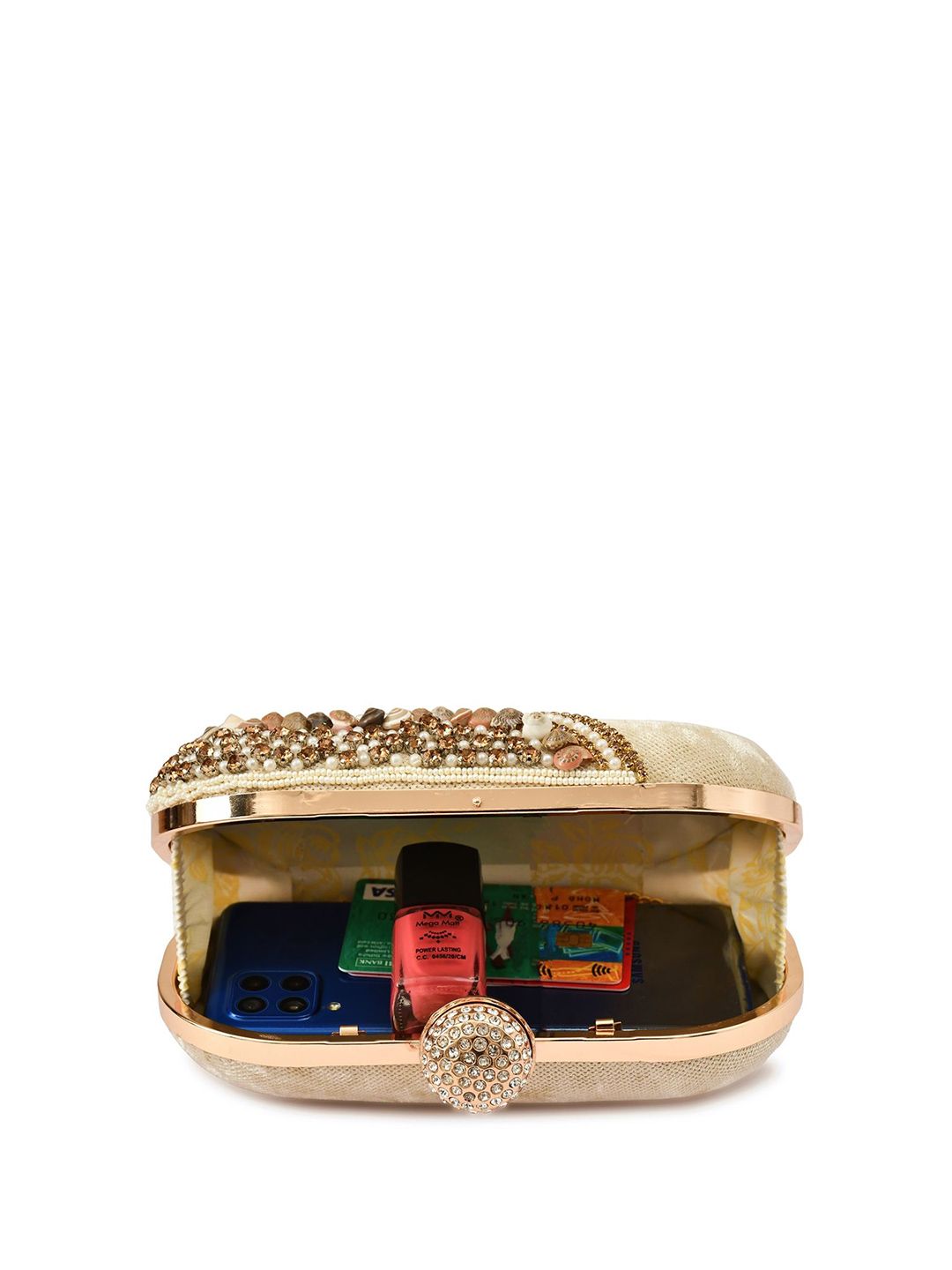 For The Beautiful You Clutches - Cream - view 5