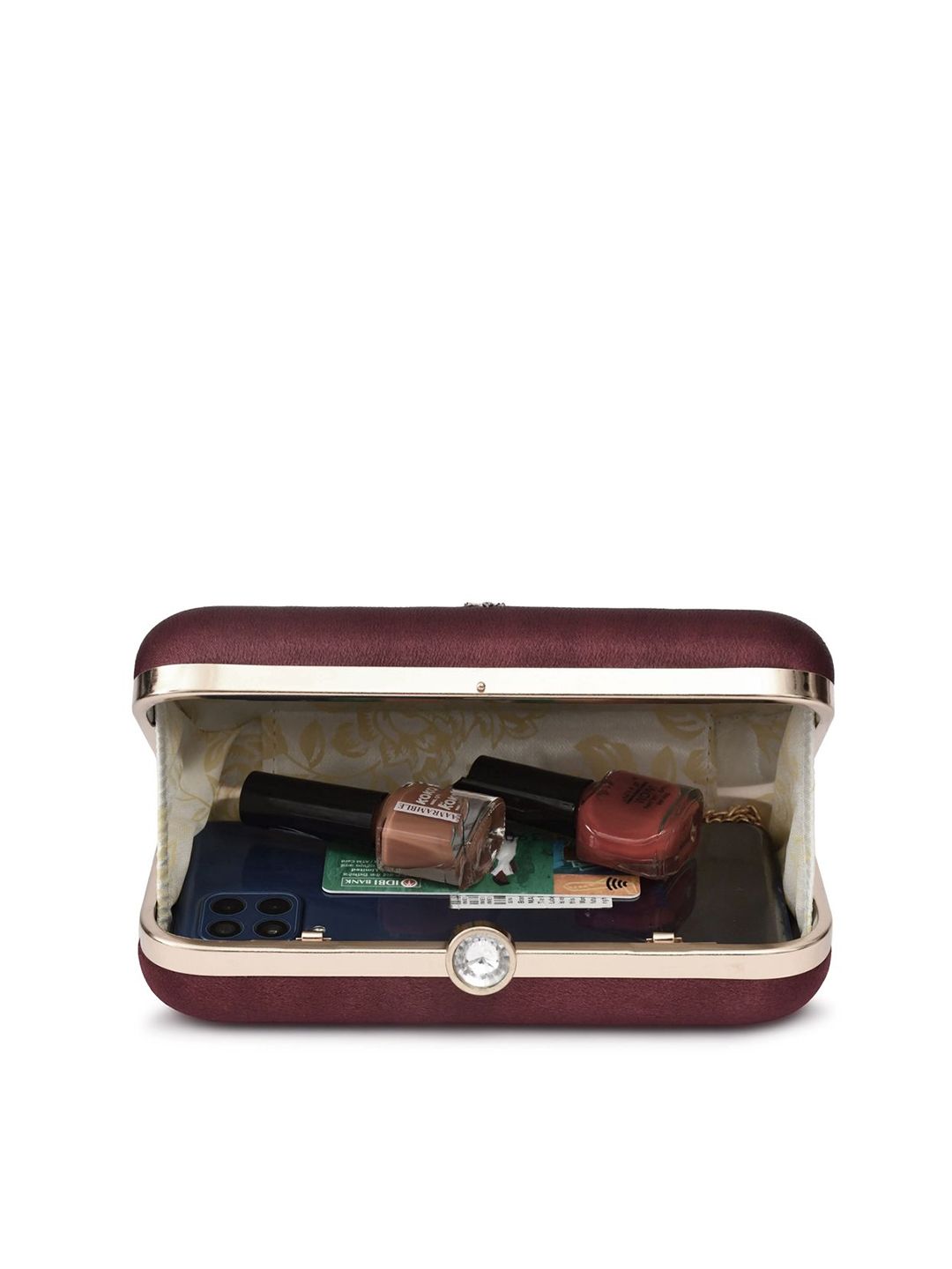 For The Beautiful You Clutches - Maroon - view 4