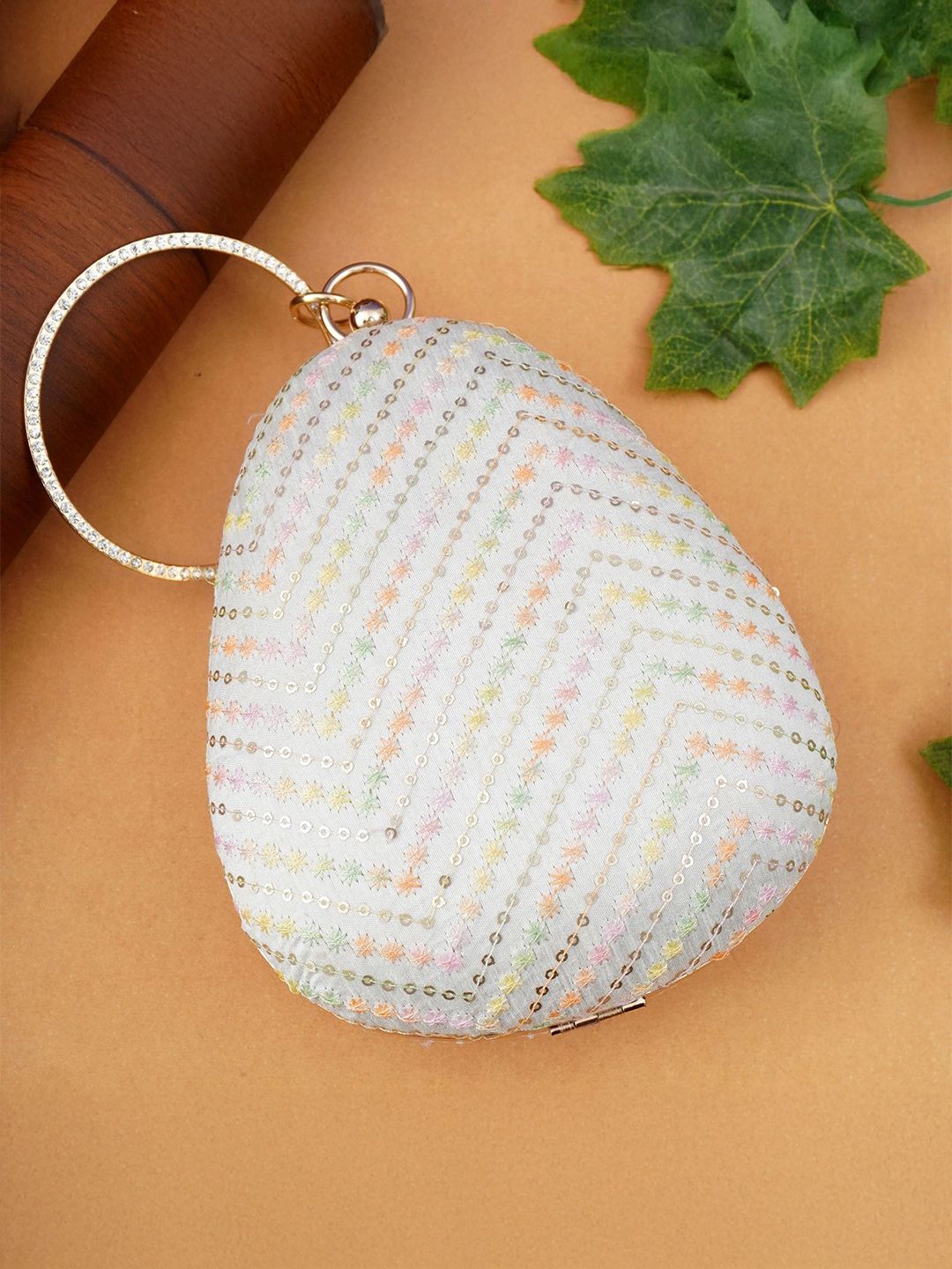 For The Beautiful You Clutches - White