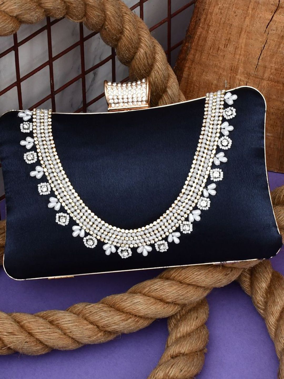 For The Beautiful You Clutches - Blue