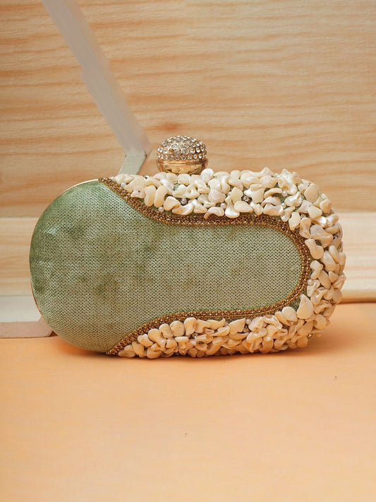 For The Beautiful You Clutches - Green