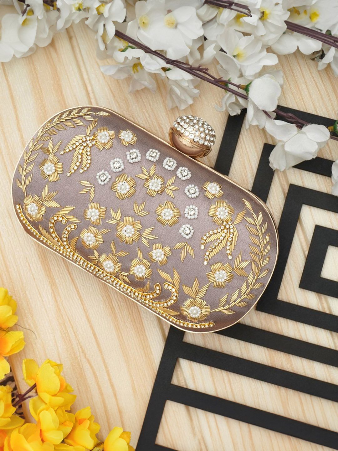 For The Beautiful You Clutches - Pink