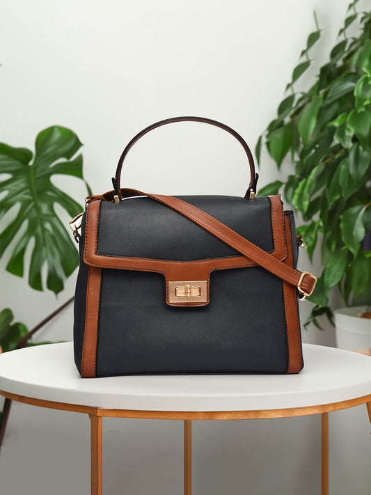 For The Beautiful You Handbags - Navy Blue