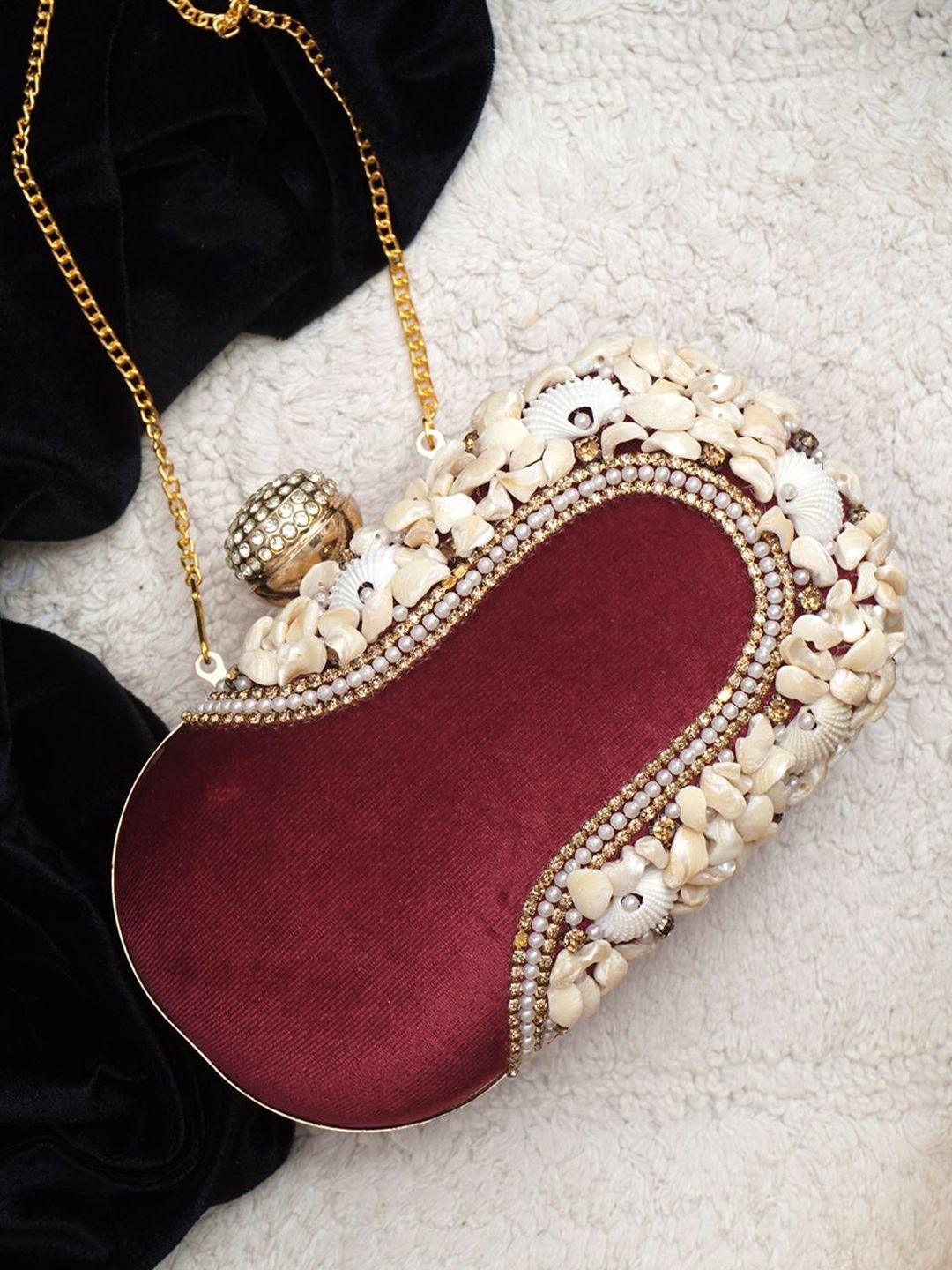 For The Beautiful You Clutches - Red